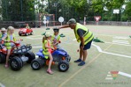 MŠ - Mobilní dopravní hřiště, modrá třída (21. 6. 2017)